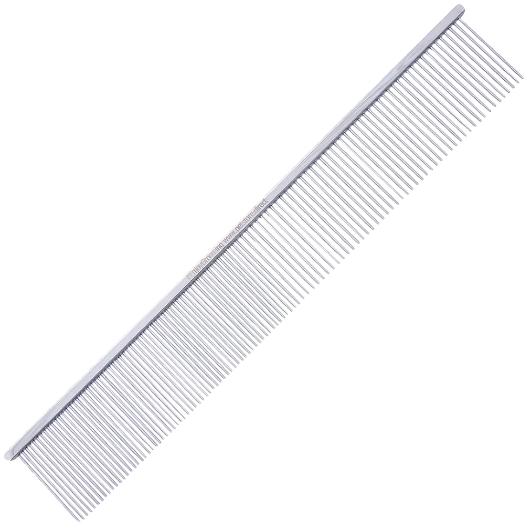 9" 50:50 Fluffing & Finishing Comb by PetStore.Direct