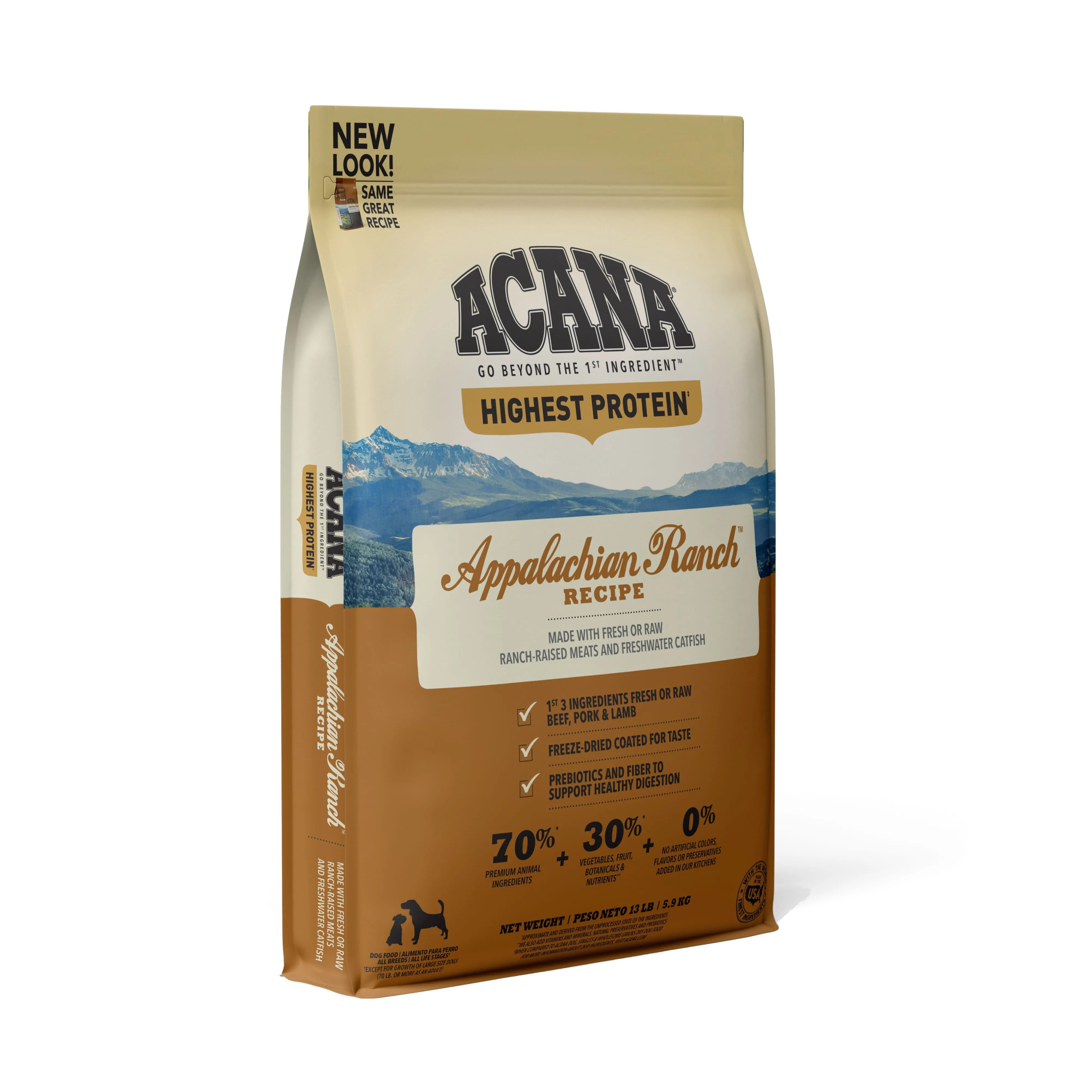 Acana Appalachian Ranch Grain Free Dog Food
