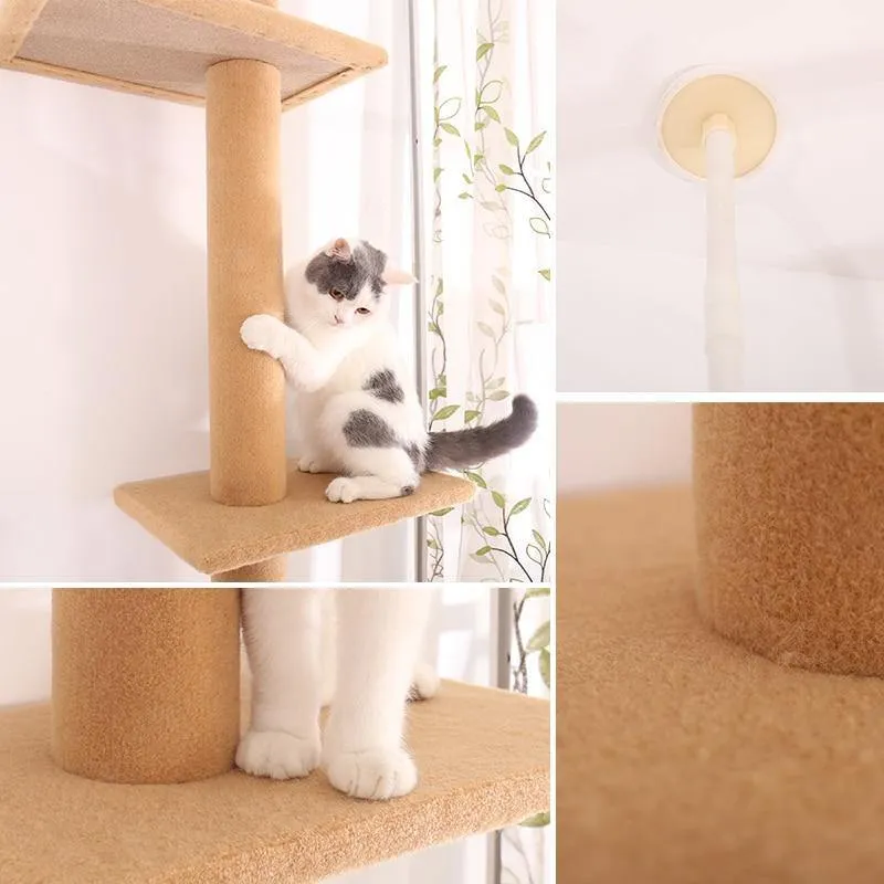 Adjustable Solid Cat Tower