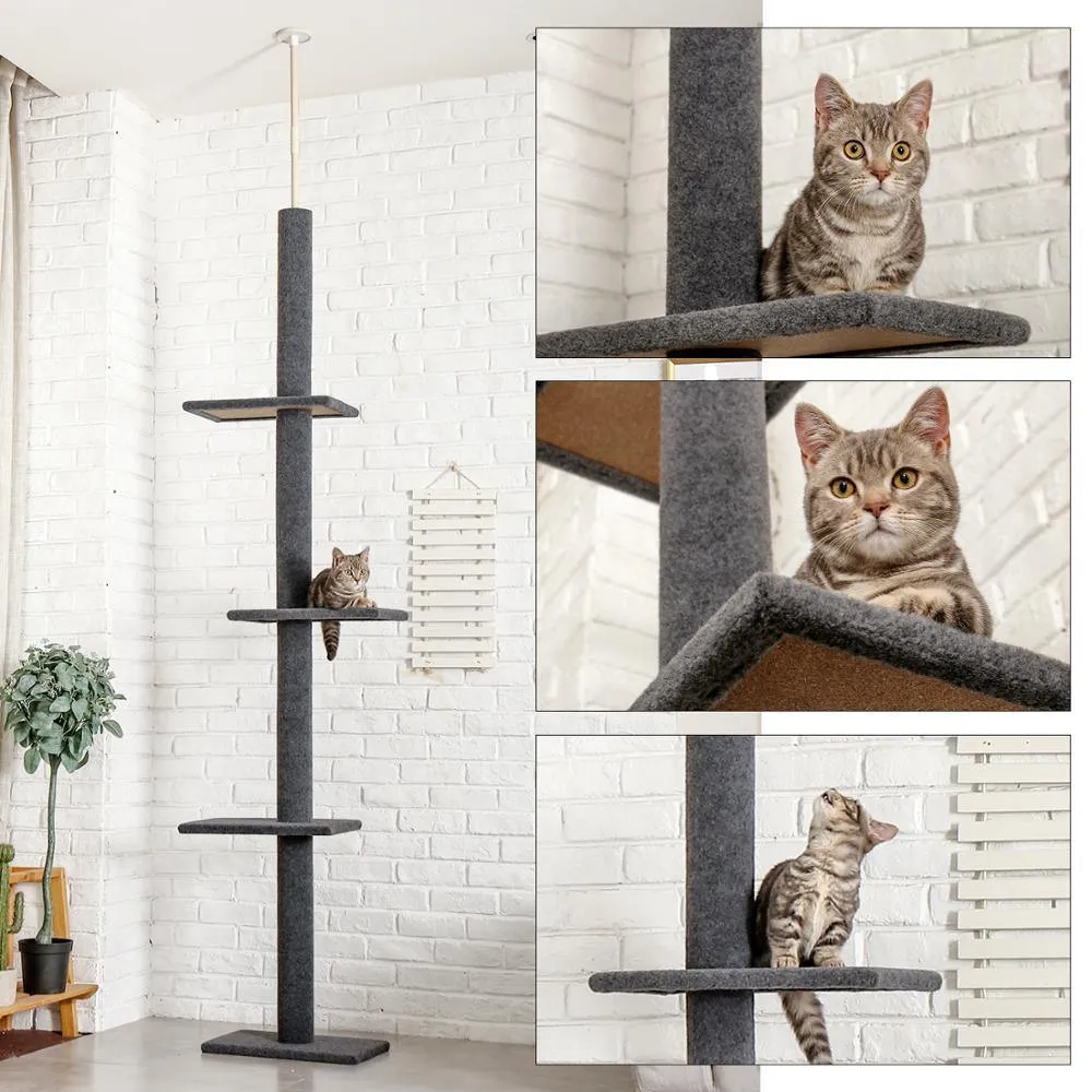 Adjustable Solid Cat Tower