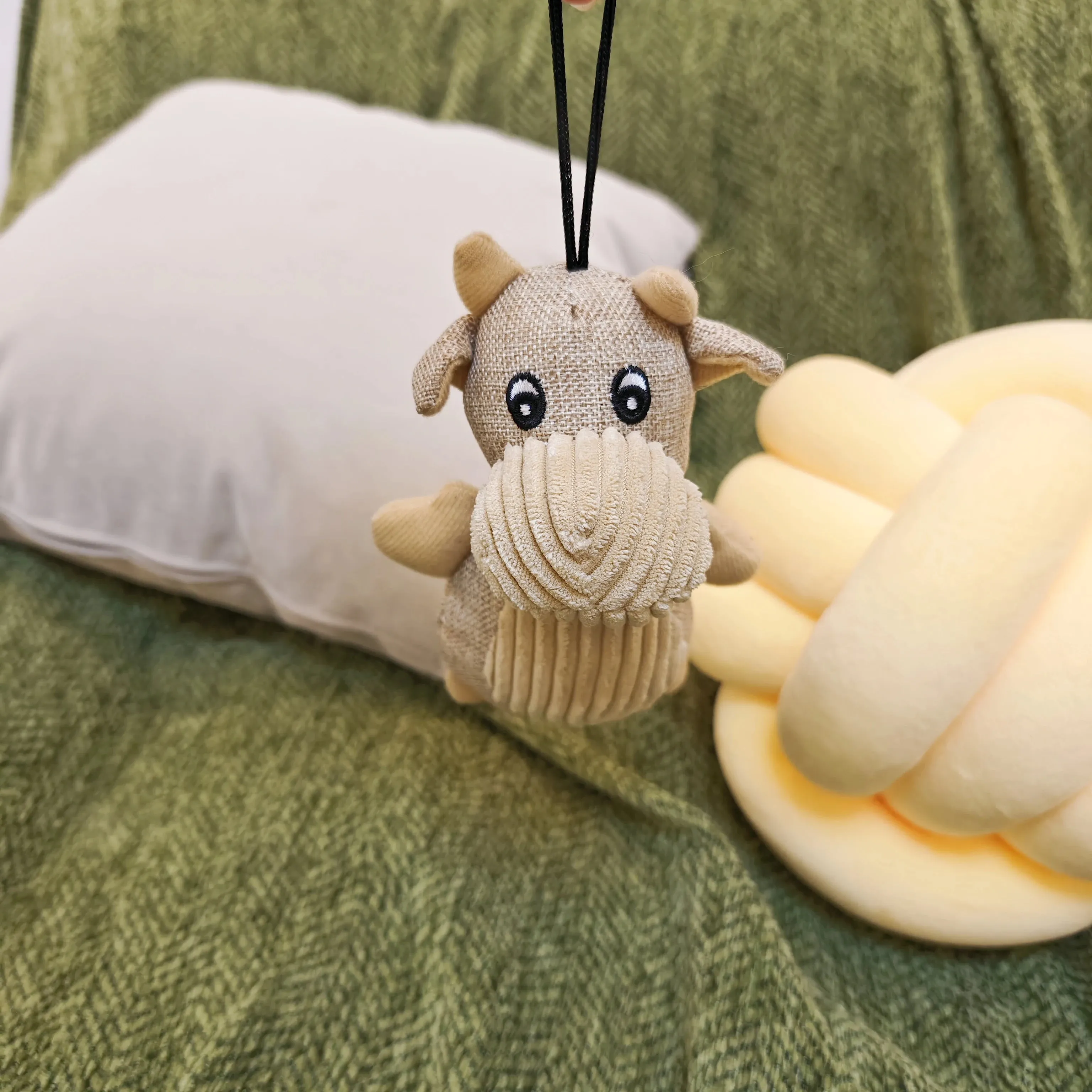 AiroPaws™ Pet Dog Squeaky Chew Toy | Soft Plush Stuffed Sound Toys | Interactive Training and Teeth Cleaning | Smell Toys for Dogs and Cats
