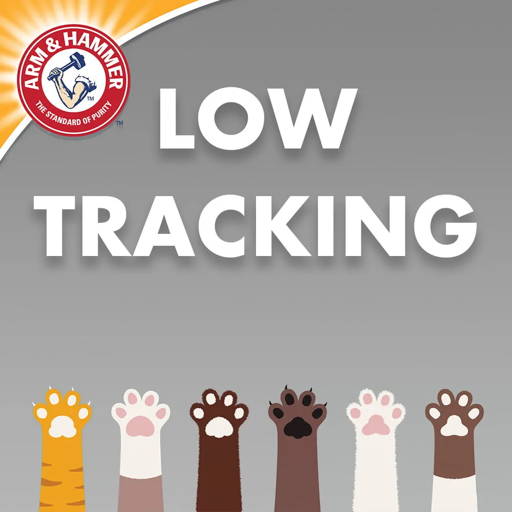 Arm & Hammer Double Duty Dual Advanced Odor Control Scented Clumping Cat Litter, 40lb