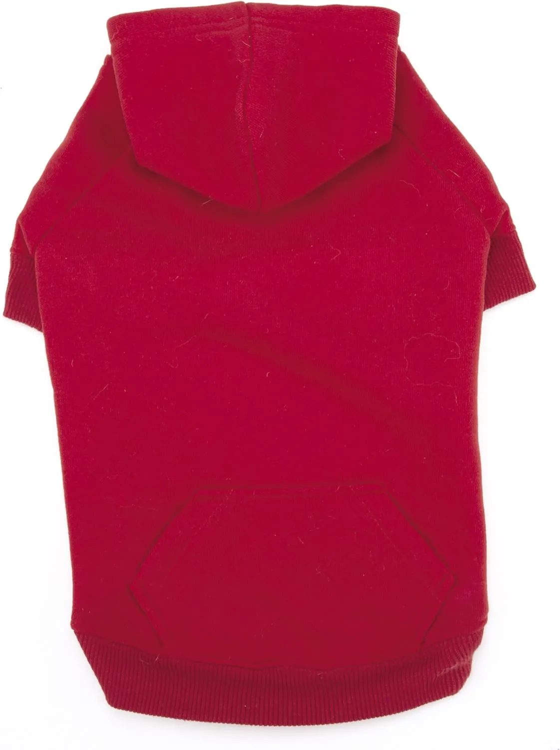 Basic Hoodie for Dogs, 8" XS, Red