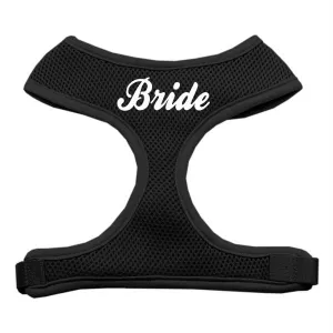 Bride Screen Print Soft Mesh Harness Black Extra Large