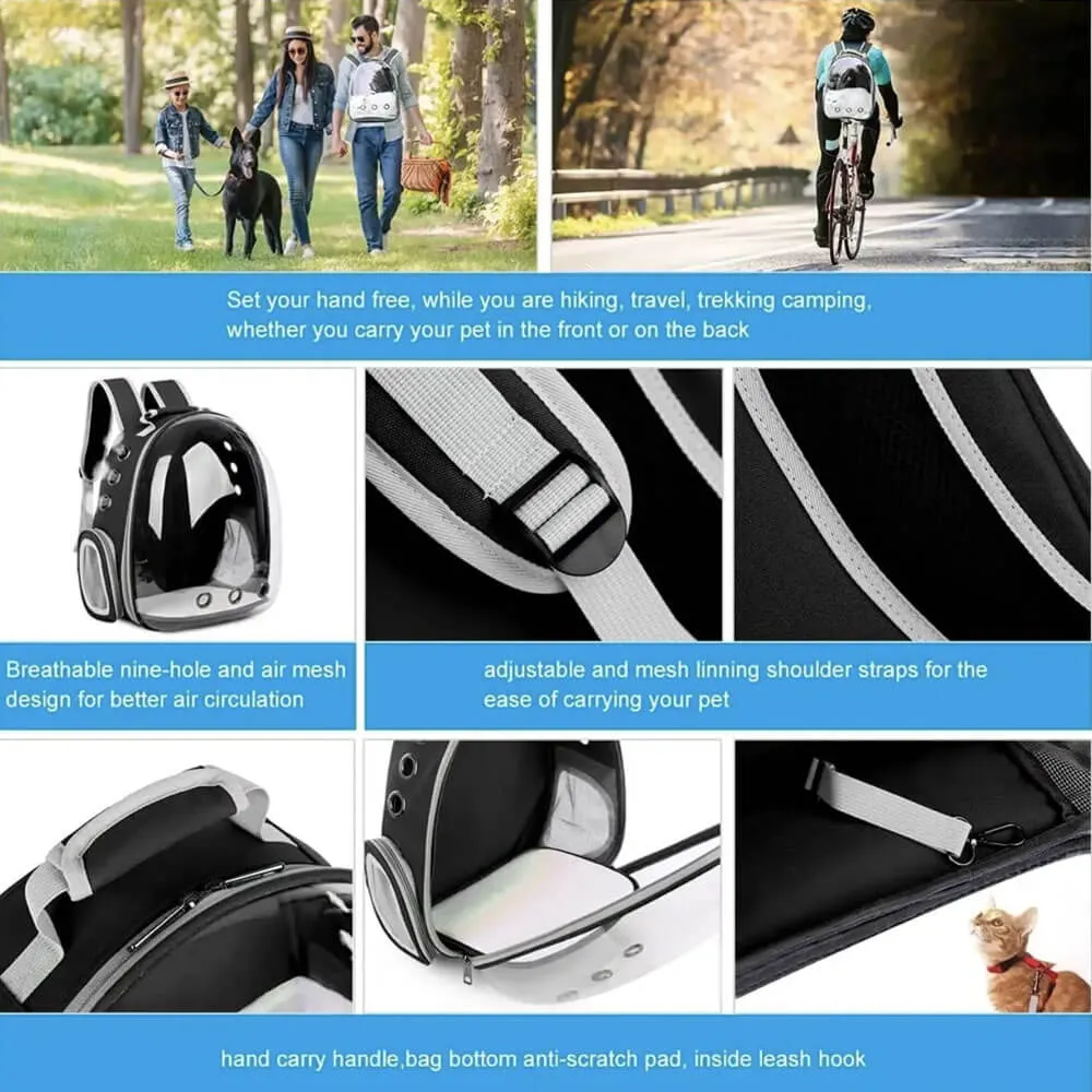 Cat Capsule Backpack Carry Bag