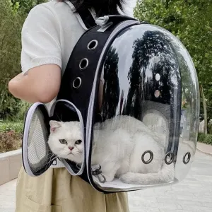 Cat Capsule Backpack Carry Bag