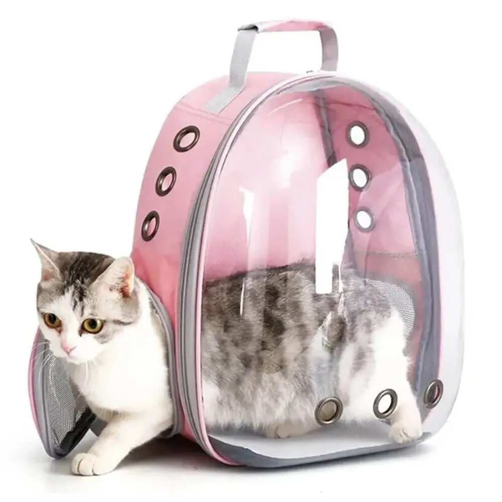 Cat Capsule Backpack Carry Bag
