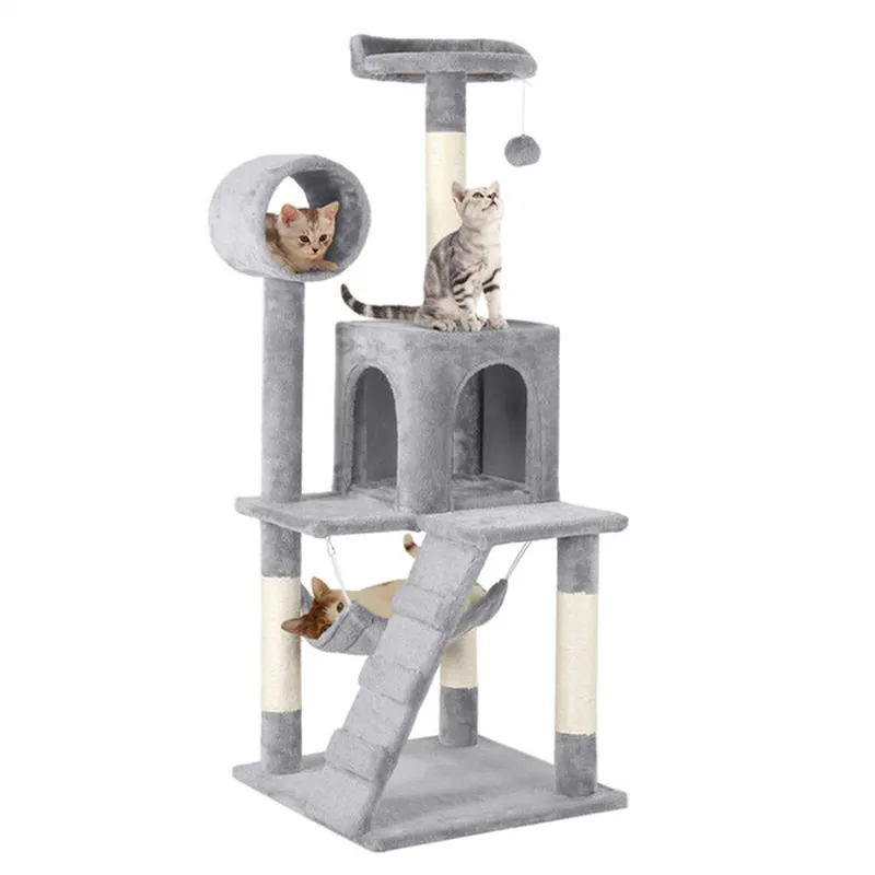 Cat Tree Bed Furniture Scratching Tower Post