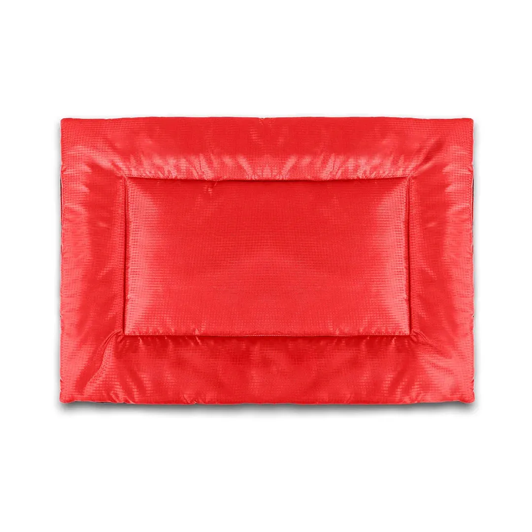 Chew Proof and Water repellent Two in one Dog Bed - Red