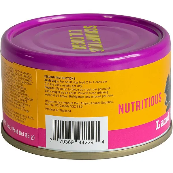 Chicken Salmon & Veggie Dinner in Gravy - Wet Dog Food - Scrumptious
