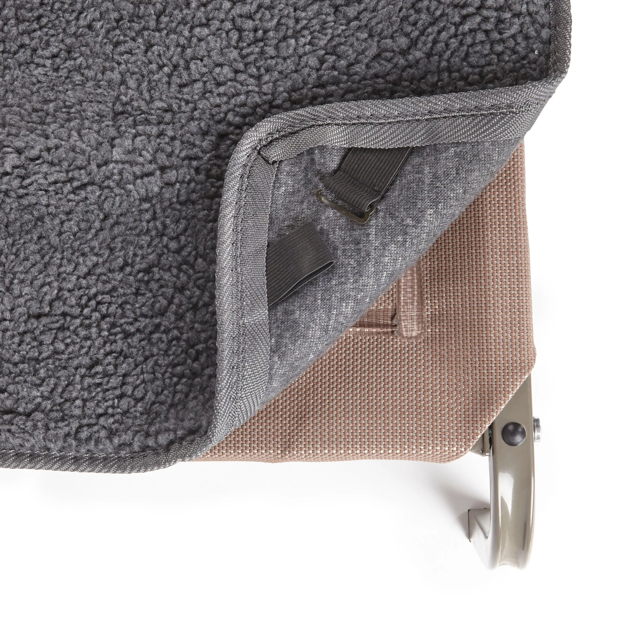 Comfy Outdoor Dog Bed Cover - Grey