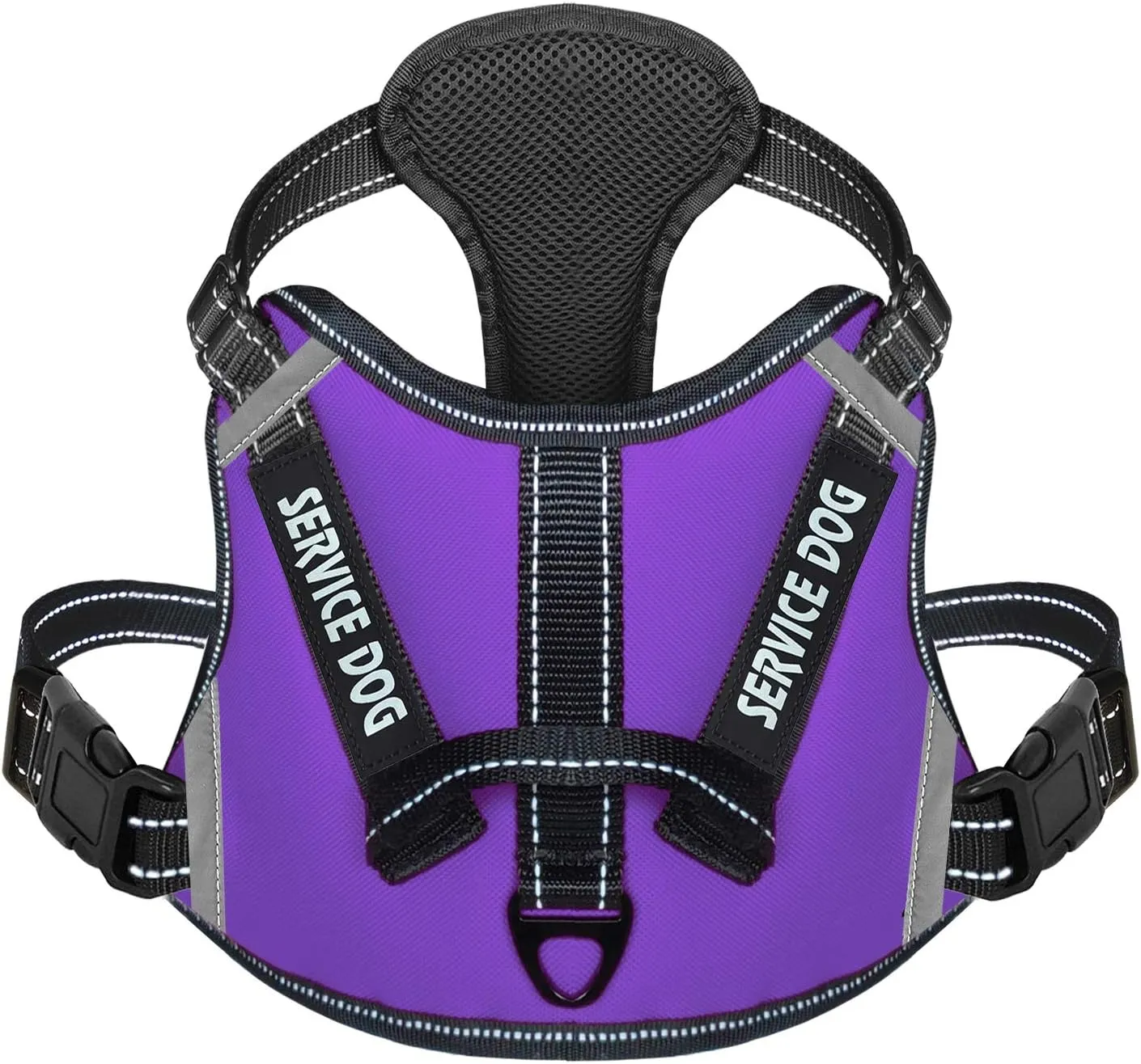 Cymiler Dog Harness,No-Pull Service Dog Harness with Handle,Adjustable Comfort Pet Dog Vest Harness for Outdoor Walking,3M Reflective Vest Easy Control for Small Medium Large Breed