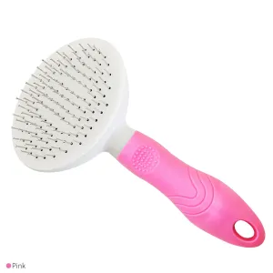 Dog Grooming Comb Brush Groomer Cat Pet Hair Removal Stainless Steel Shedding