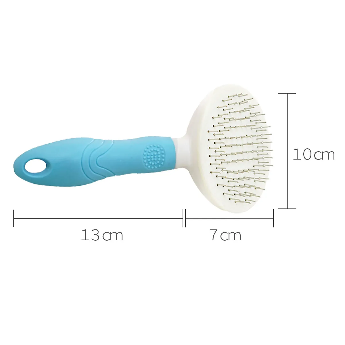 Dog Grooming Comb Brush Groomer Cat Pet Hair Removal Stainless Steel Shedding