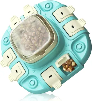 Dog Puzzles Toy, Slow Feeder Dispenser, Advanced Level 2 Puzzle, Interactive Enrichment Treat Feeder for Puppy/Small/Medium/Large and Smart Dog, Mental Brain Stimulation Games for Boredom