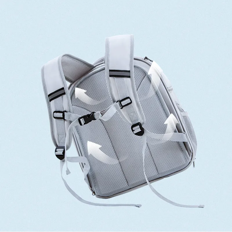 Expandable Pet Designer Dog Bag Pet Strollers Dog Cat Backpack