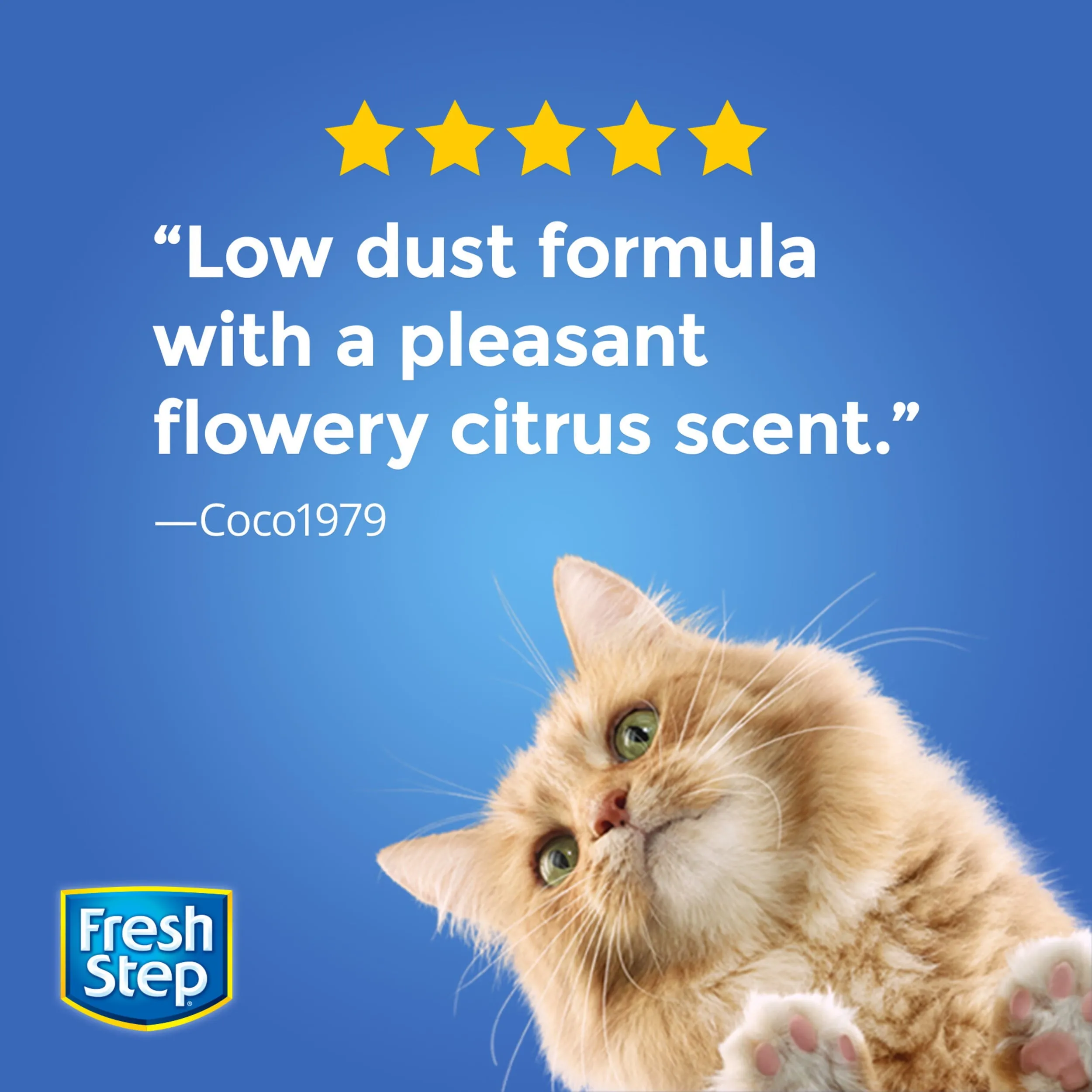 Fresh Step Extreme Hawaiian Aloha Scented Litter with Febreze, Clumping Cat Litter, 25 lb