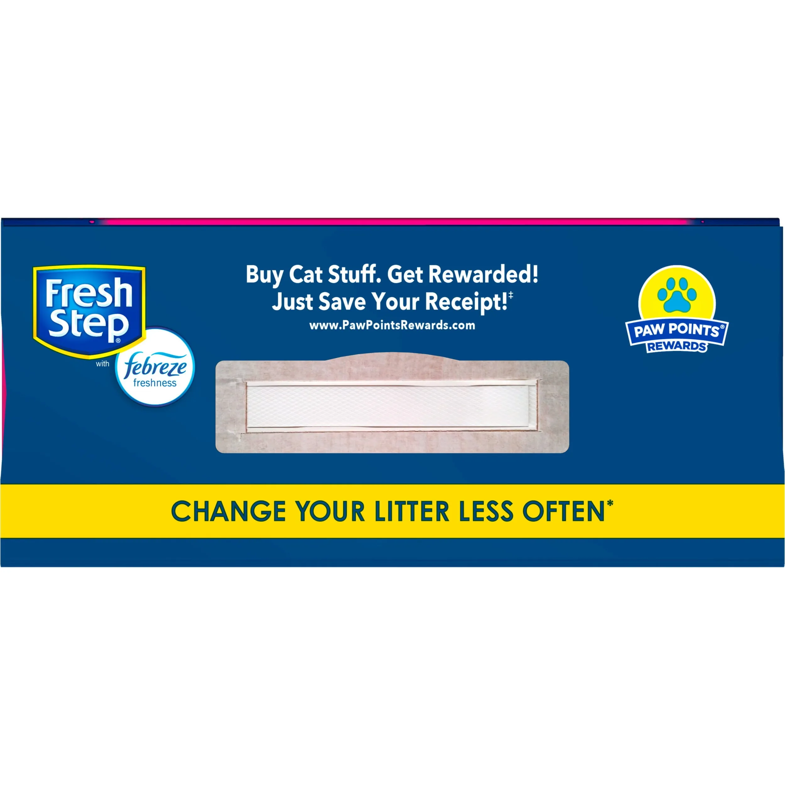 Fresh Step Outstretch Long Lasting Concentrated Litter with Febreze, Clumping Cat Litter, 19 lb