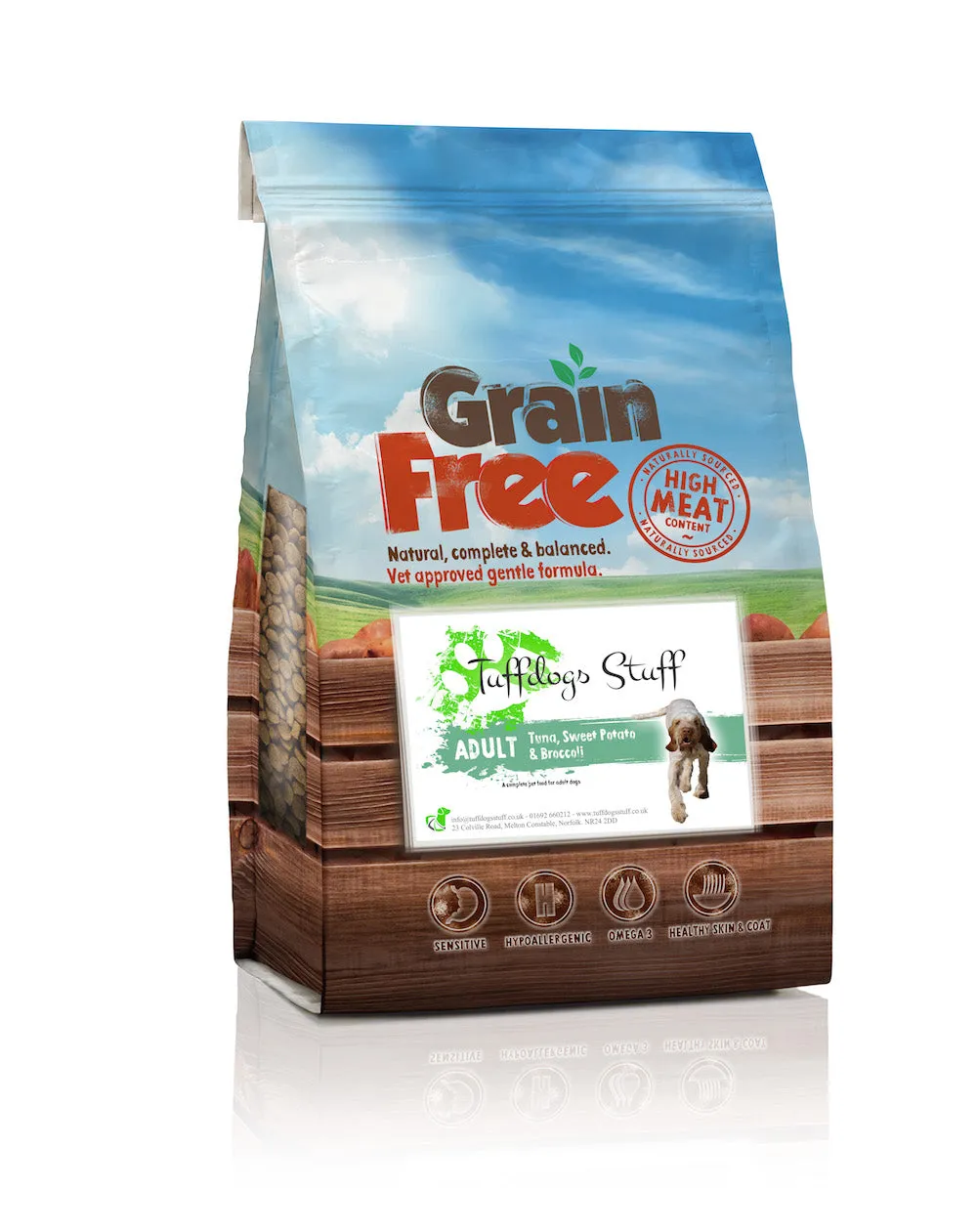 Grain Free Tuna, Sweet Potato & Broccoli Adult Dog Food