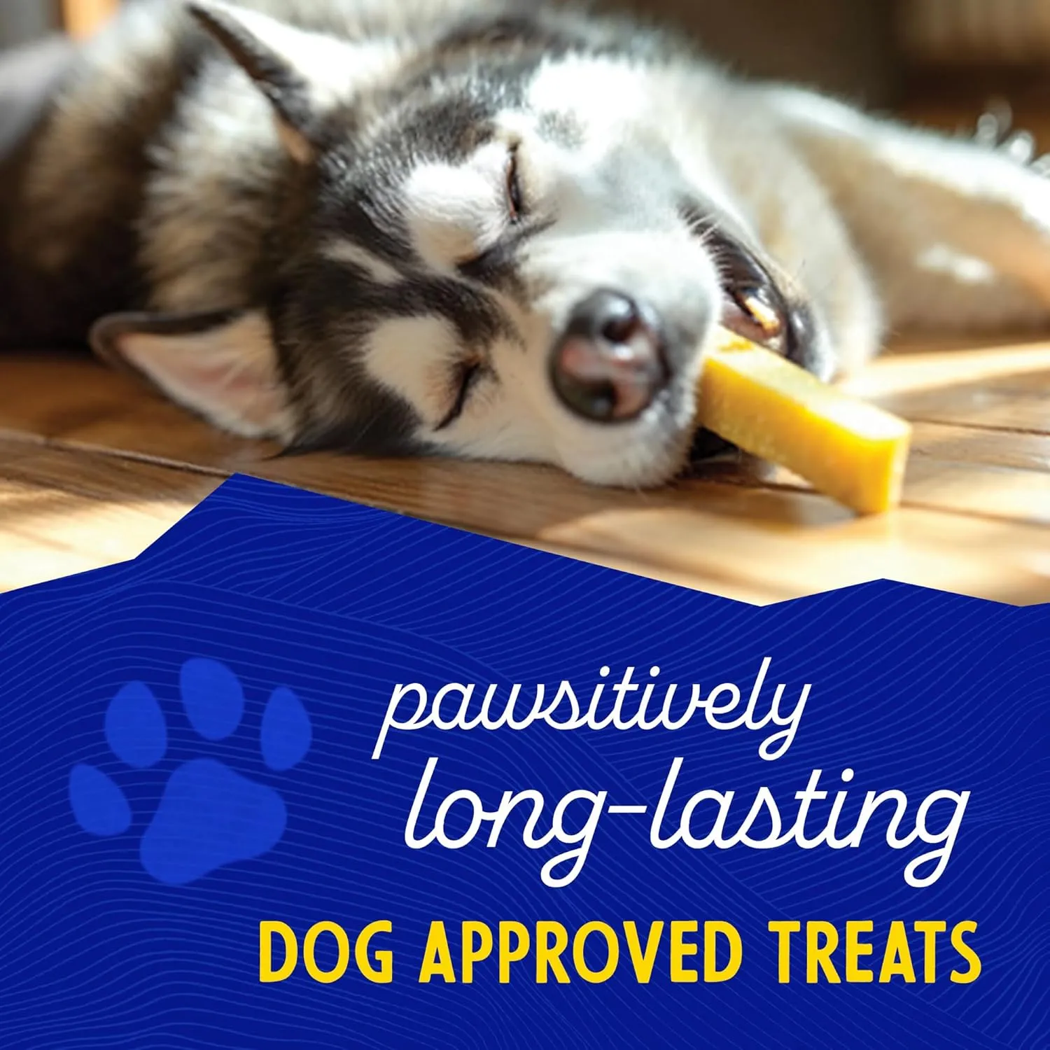 Himalayan Dog Chew Original Yak Cheese Chew, Peanut Butter, 1 Medium Stick, 2.3 oz, Gluten Free, Healthy Treats, Grain & Lactose Free 100% Natural, Long Lasting, for Dogs Under 35 lbs