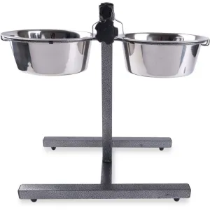 Kiomi Chrome Steel Double Bowl (2×1.8L)
