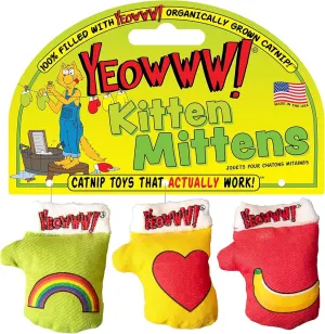 Kitten Mittens | Catnip Soft Toy by Yeowww!