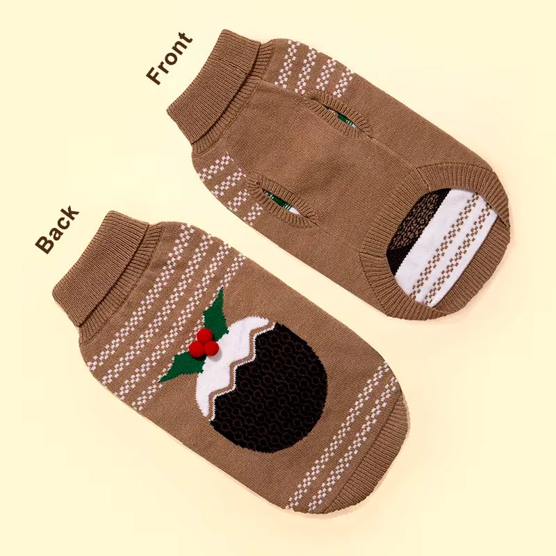 Knitted Christmas Cat Sweater
