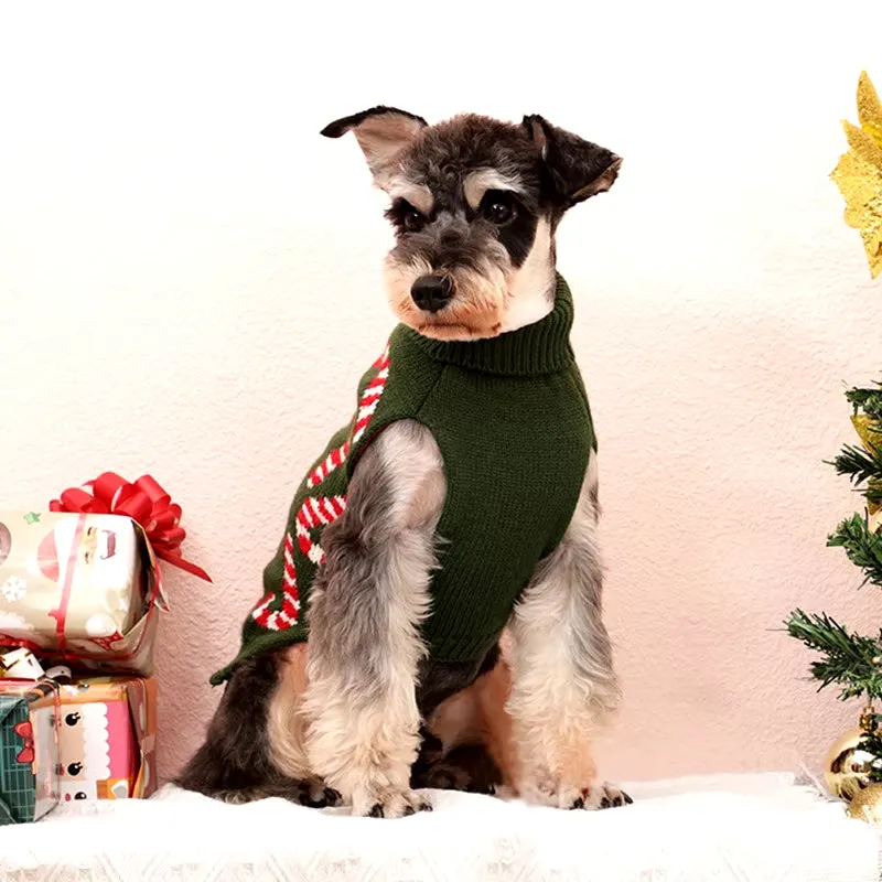 Knitted Christmas Cat Sweater