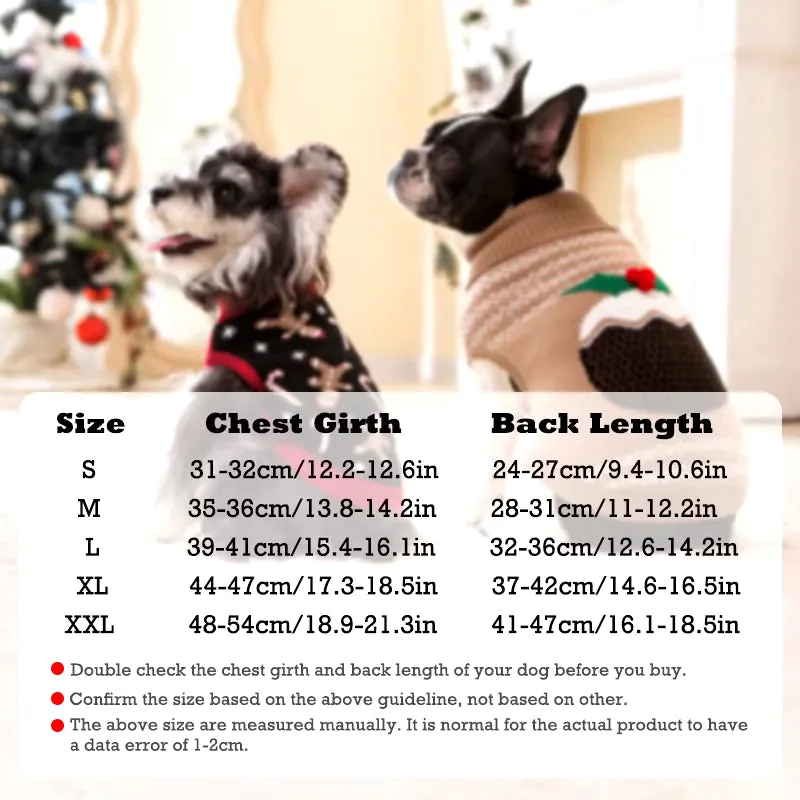 Knitted Christmas Cat Sweater