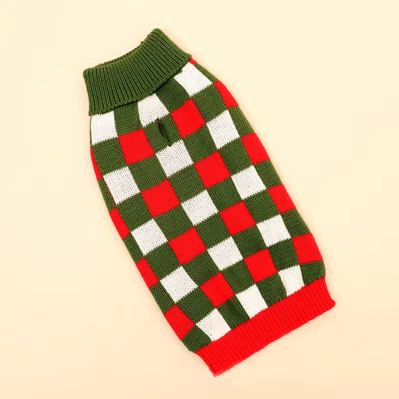 Knitted Christmas Cat Sweater