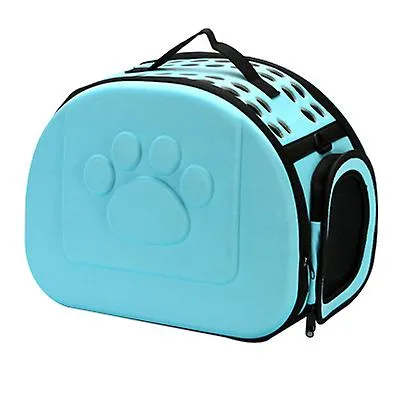 L 42*35*26cm lake blue Outdoor portable foldable pet cat bag AZ13006