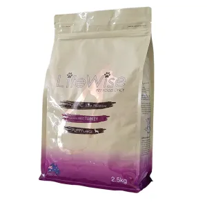 Lifewise Grain Free Puppy Large Bites Stage 3 Turkey 2.5kg
