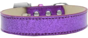 Lincoln Plain Ice Cream Dog Collar Purple Size 20