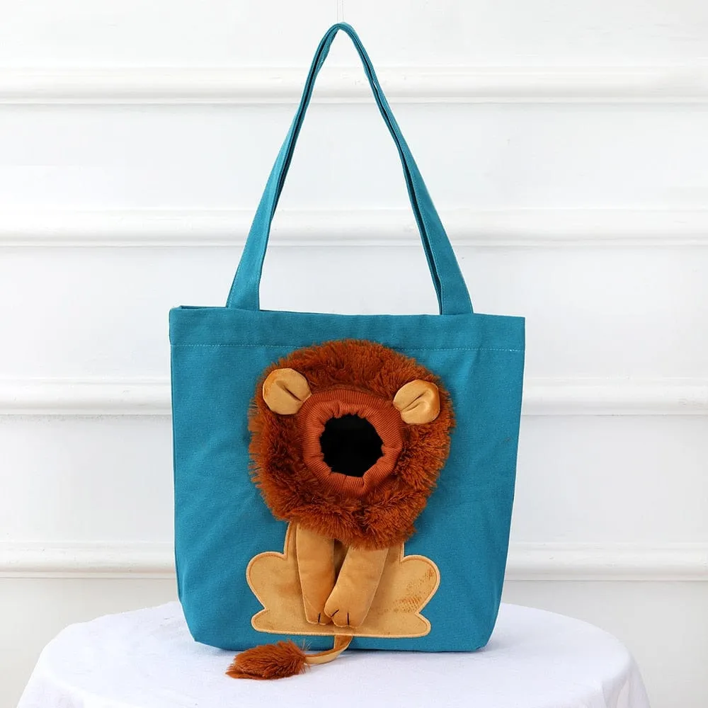Lion Cat Carrier Bag