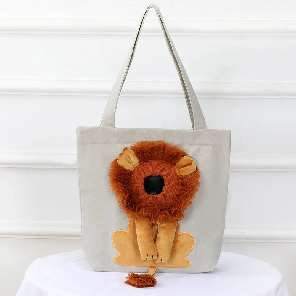 Lion Cat Carrier Bag