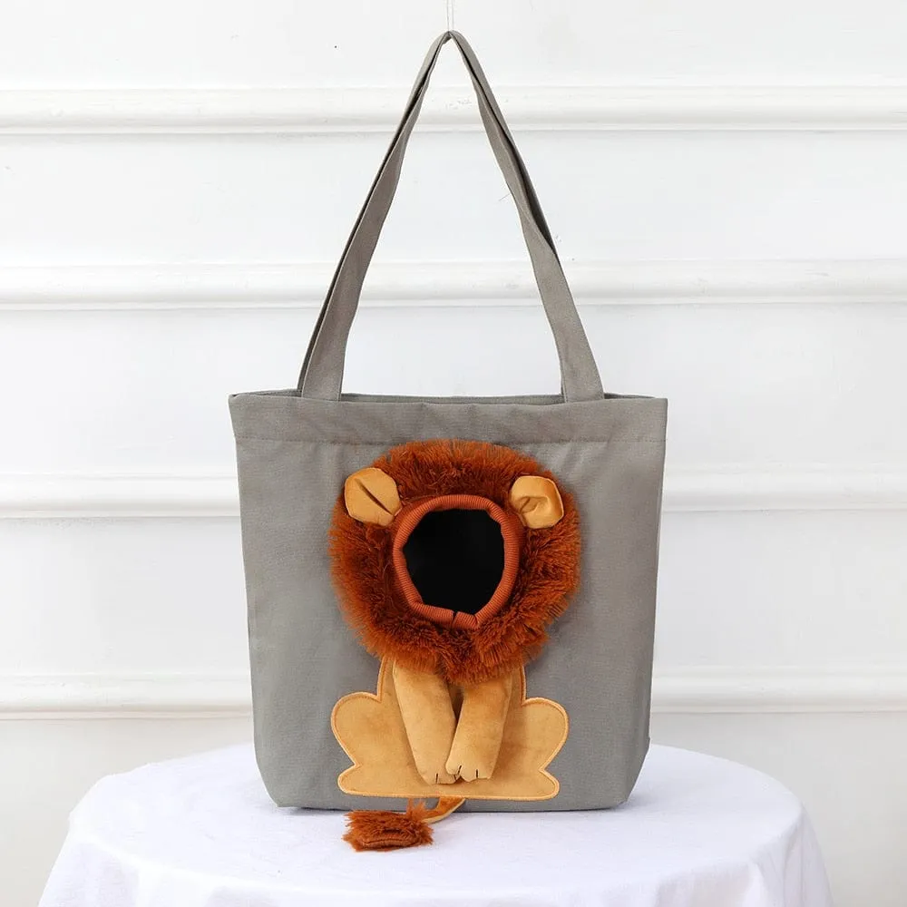 Lion Cat Carrier Bag