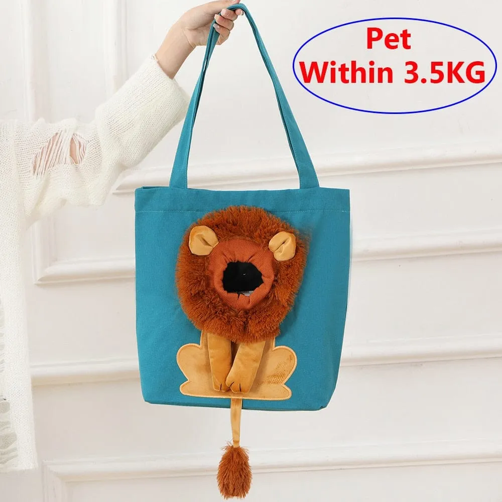 Lion Cat Carrier Bag