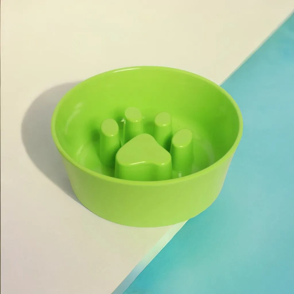 Melamine Slow Feeder Bowl