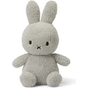 Miffy Sitting Terry Light Grey 9"