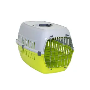 Moderna Road Runner Carrier 1-  With Spring Lock Door - Green
