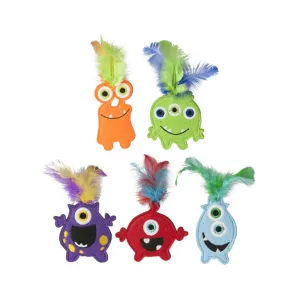 Monsters Catnip Toys in Multiply Colors