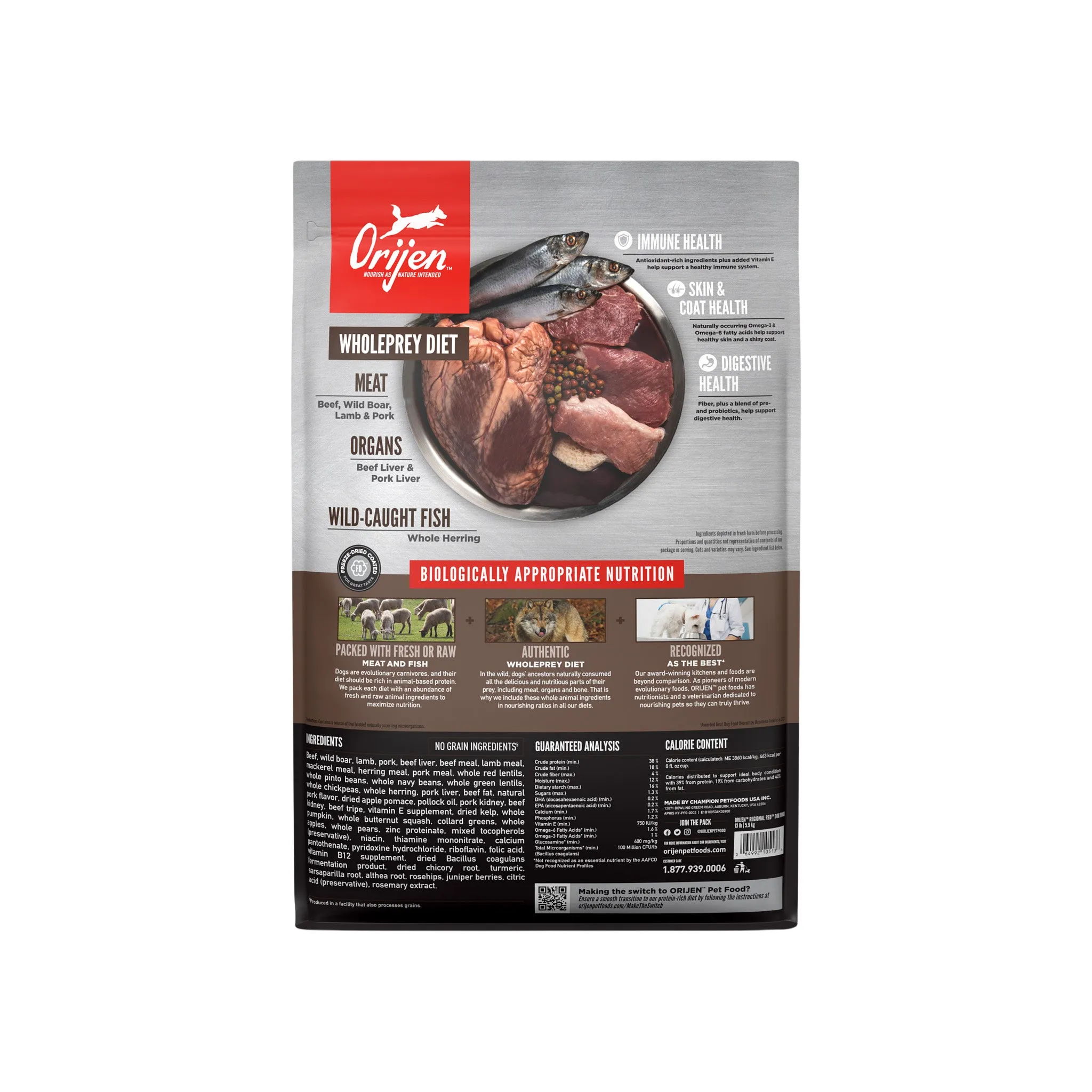 Orijen Grain-Free Dry Dog Food