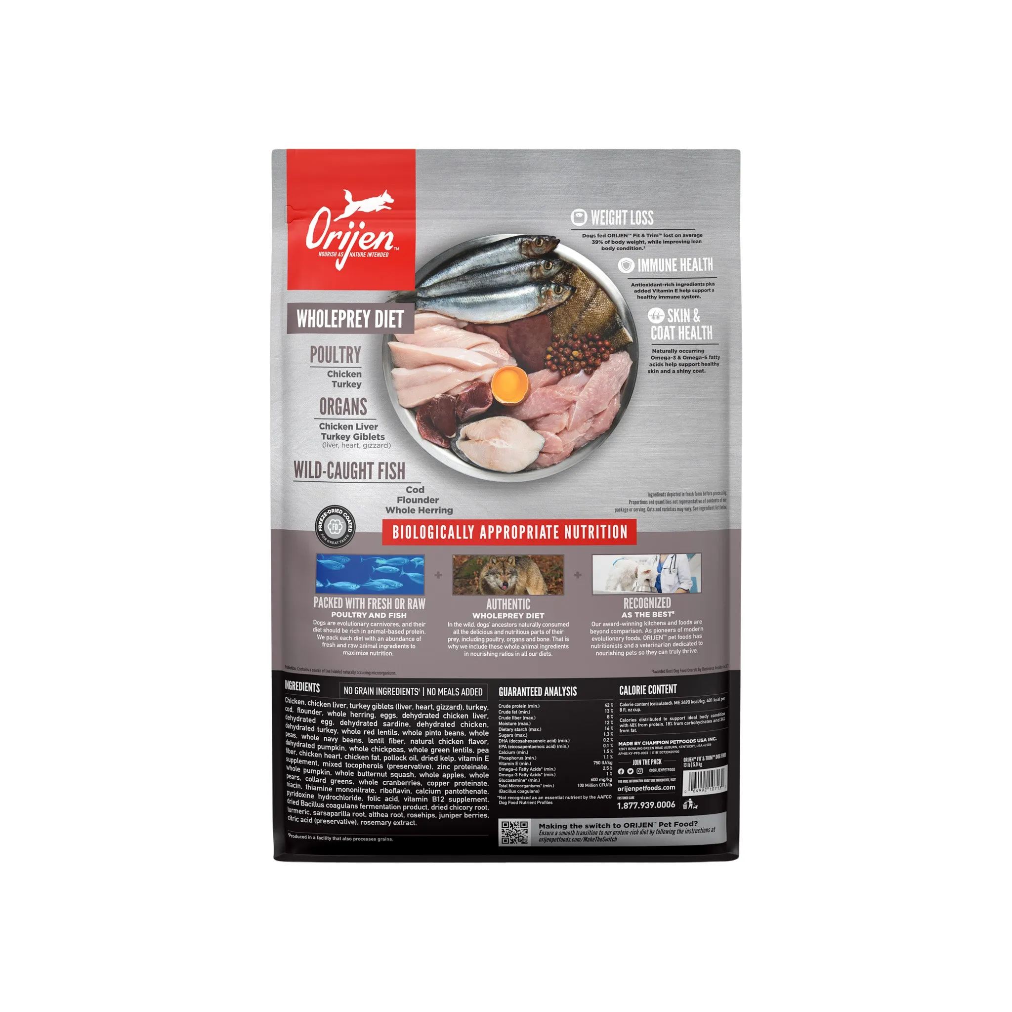 Orijen Grain-Free Dry Dog Food