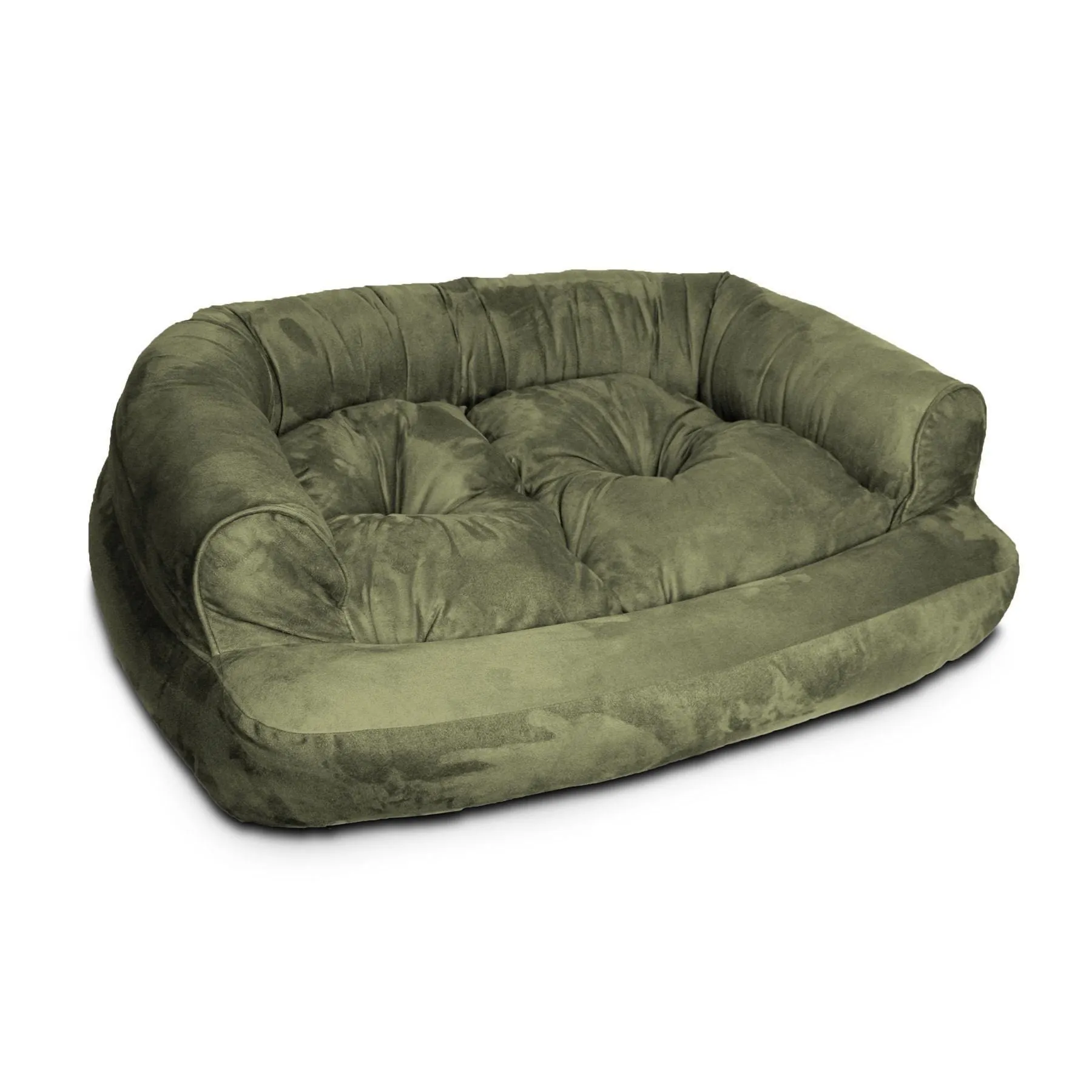 Overstuffed Luxury Dog Sofa