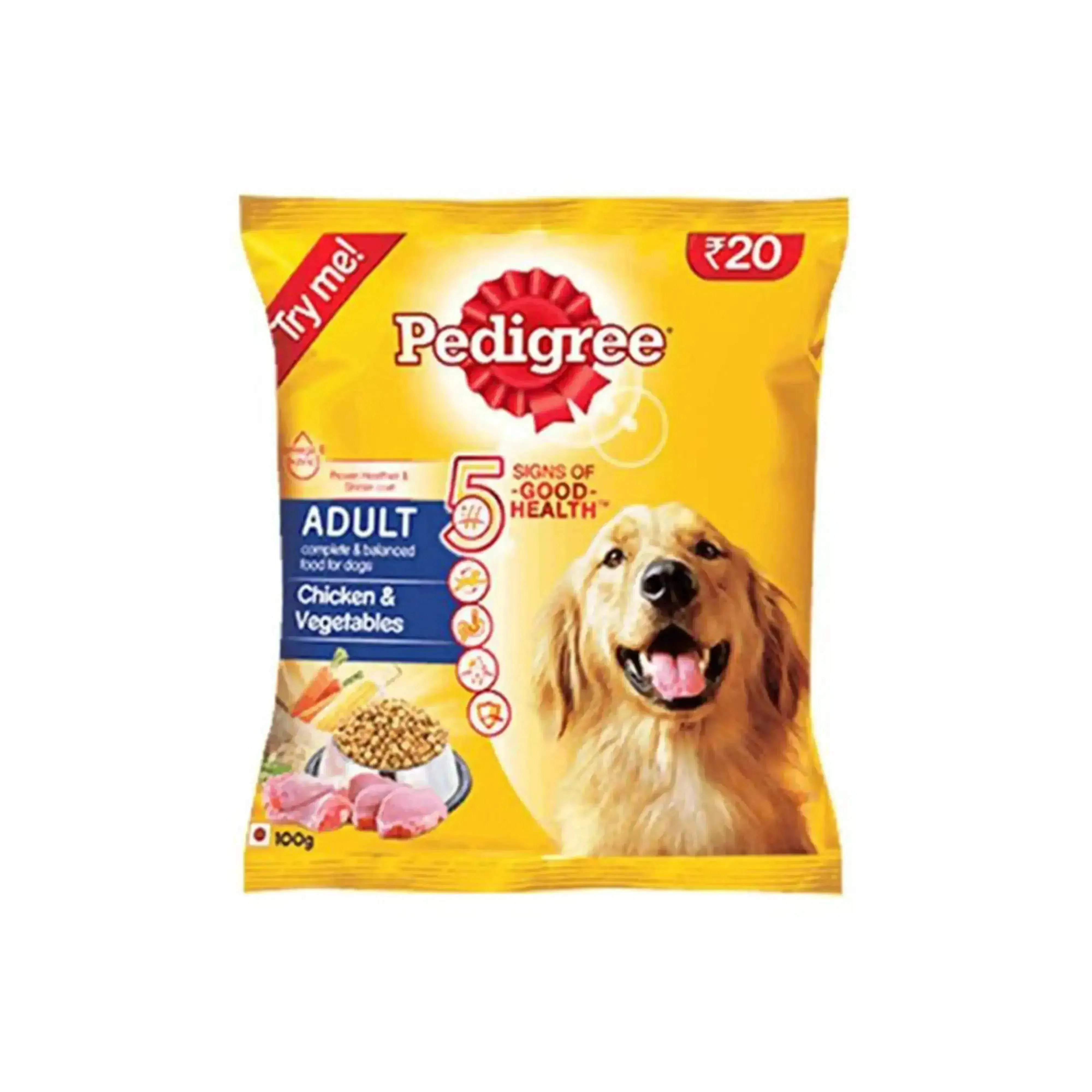 Pedigree Chicken & Veg Adult Dog Food