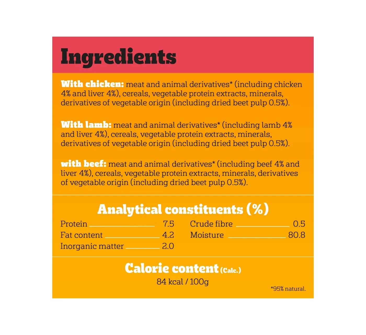 Pedigree - Chunks in Gravy Wet Dog Food Tins - 6 x 400g