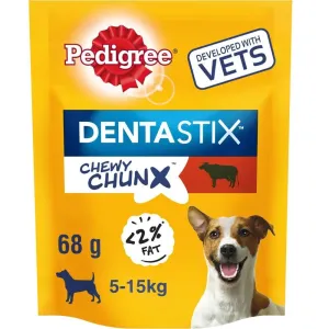 Pedigree Dentastix Beef Chewy Chunx Treats For Small Dogs