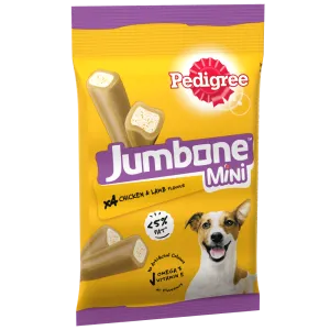 Pedigree Jumbone Mini Chicken & Lamb Chews For Dogs