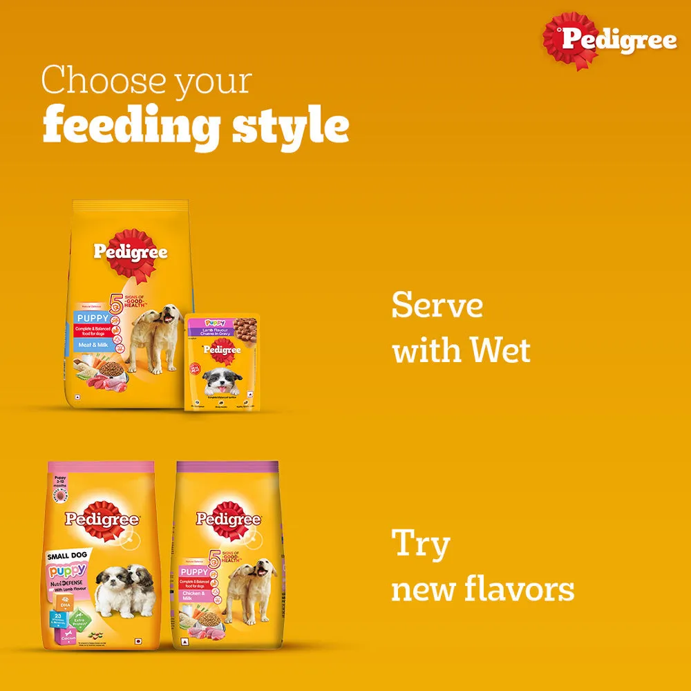 Pedigree Meat & Milk Puppy Dry Food