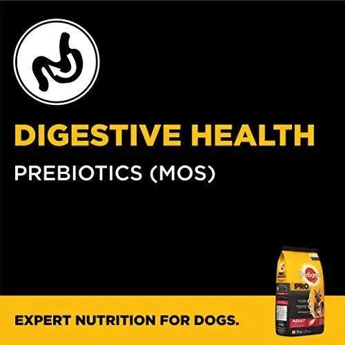 Pedigree Pro Expert Nutrition Dry Food for Active Adult Dogs, Chicken, 3 kg